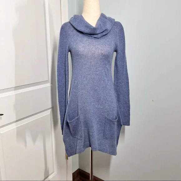 Sala Fifth Avenue 100% cashmere turtle neck hoodie sweater size XS - Picture 6 of 12